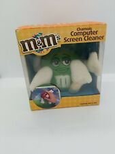Vintage M&M's Chamois Computer Screen Cleaner Green Collectible  picture