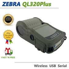 Zebra QL320 Plus Mobile Barcode Printer Wireless 802.11b/g USB NO Charger picture