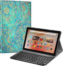 Keyboard Case for Amazon Fire HD 10 13th Gen 2023 Slim Lightweight Stand Cover picture