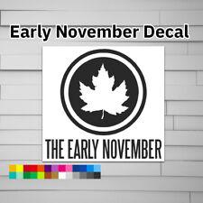 The Early November Decal Sticker vinyl for car window laptop punk rock indie dri picture