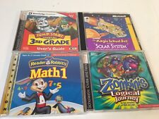 Vtg Lot 4 PC Learning Games Jump Start Adventures 3rd Grade Magic School Bus picture