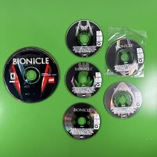 PC Game Lot of 6: LEGO BIONICLE Disc 1 + Bionicle Mini Discs | Collectible Games picture