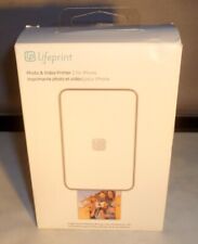 LIFEPRINT 2x3 Portable Photo/Video Printer for iPhone (iOS)  /Android - White picture