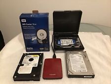 WD Caviar Blue 500 Gb Unopened, WD  500 GB Used, WD 800 Used, Seagate 120,  picture