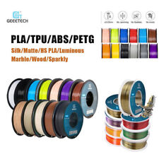 1kg/Roll Geeetech Filament 1.75mm PLA/PETG/TPU/ABS/Marble/Silk/Glow/Matte PLA US picture