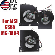 New CPU / GPU Cooling Fan Replacement Parts For MSI GS65 Stealth GS65VR MS-16Q4 picture
