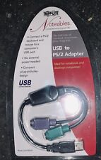 Tripp-Lite USB to PS/2 Adapter Keyboard & Mouse Model U219-000-R Brand New picture