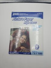 Quill Picture Paper High Gloss 30 Sheets New 8 1/2 X 11 For ink jet printers picture