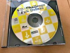 VINTAGE CLASSIC 9 DOS GAME CD:  THE SOFTWARE TOOLWORKS CD CHALLENGE PACK DELUXE picture