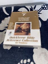 quickverse bible Reference collection Parsons Vtg Windows 90s Sealed In Box picture