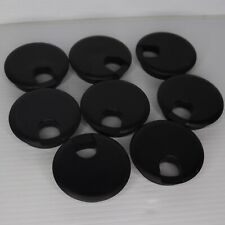 8Pcs 1-1/2 Inch Desk Wire Cord Cable Grommets Hole Cover Office PC Desk Cable Co picture