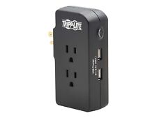 Tripp Lite Safe-IT Surge Protector 3-Outlet 2 USB Ports 5-15P Antimicrobial picture