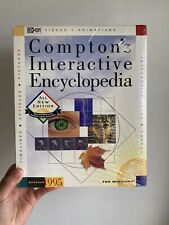SEALED 1995 EDITION COMPTON'S INTERACTIVE ENCYCLOPEDIA FOR WINDOWS IN BOX picture
