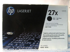 Genuine HP 27x Black Toner Cartridge High-Yield Sealed C4127X Laserjet 4000 4050 picture