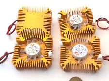 4 Pieces copper 12v 55mm 2PIN Aluminum Cooling Fan Heatsink Cooler VGA CPU A8 picture
