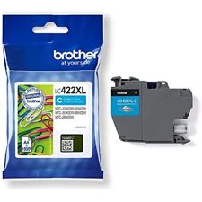Original Brother LC-422XLC Cyan Ink Cartridge for 1,500 Pages for MFC-J5340DW, M picture