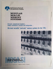 1970 Rockwell Microelectronics Co- Modular MOS/LSI Memory Systems Flyer/Brochure picture