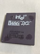 Vintage Intel i486 DX2 80486 66MHz SX911 CPU Processor A80486DX2-66 @IC23 picture