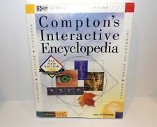 NIP SEALED 1995 EDITION COMPTON'S INTERACTIVE ENCYCLOPEDIA FOR WINDOWS IN BOX picture