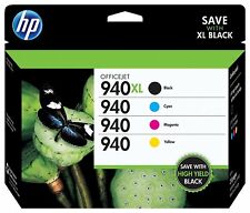 GENUINE HP 940XL 940 Ink Cartridge 4-Pack for Officejet pro 8000 8500 picture