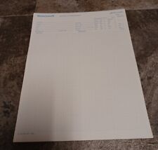 Rare 1986 Vintage Honeywell Building Systems Division Job Data Sheet Company  picture