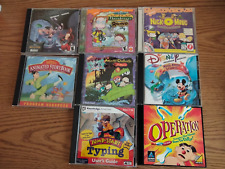 8 Pcs Lot Jump-Start Typing For Kids Cd Rom  1997/1998/1999 Learning Cd Games. picture