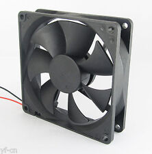 30x Brushless DC Cooling Fan 80x80x25mm 80mm 8025 7 blades 5V 12V 24V  2pin fan picture