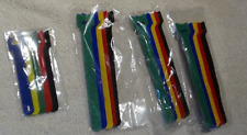 Velcro Brand New Green, Blue, Yellow,Red,Black Set of 4 Used for Color Coding picture