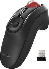 Japan Elecom Mouse Wireless track ball handy type Relacon black M-RT1DRBK Quiet picture