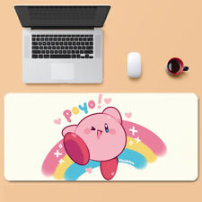 Japan Anime Kirby Mouse Pad Cute PC Desk Mat Non-Slip Large Table Pad Gift L/XL picture
