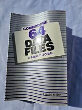 Commodore 64 Data Files A Basic Tutorial David Miller VTG 1984 Paperback Book picture