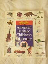 AMERICAN HERITAGE CHILDRENS DICTIONARY PC SOFTWARE Big Box Complete 1995 picture