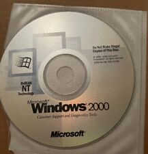 Microsoft Windows 2000 Customer Support And Diagnostic Tools  CD picture