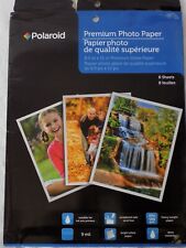 Polaroid Premium Photo Paper 8.5 X 11 in Premium Gloss Paper 8 Sheets picture