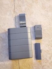 PSION ORGANISER II ACCESSORYS LOT MEMORY 16K DATA PACK BATTERY COVER, COVER  picture