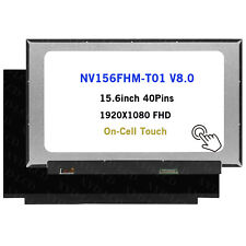 NV156FHM-T01 V8.0 On-Cell Touch LCD Screen Glossy FHD 1920x1080 Display 15.6inch picture