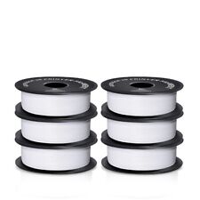 6 Rolls 1kg/roll GEEETECH 3D Printer Filament PETG White 1.75mm Hard Consumables picture