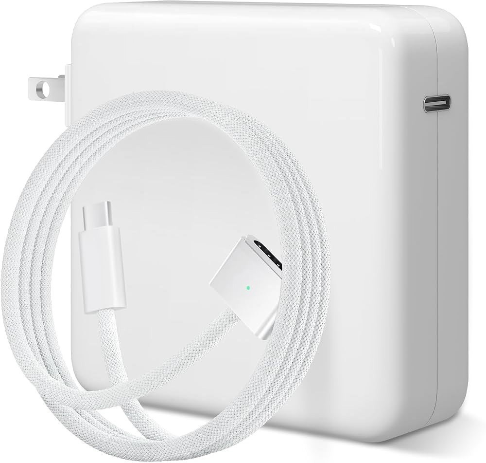 140W Latest Model MacBook Charger & USB-C to MagSf 3 Cable Fast Charging Adapter