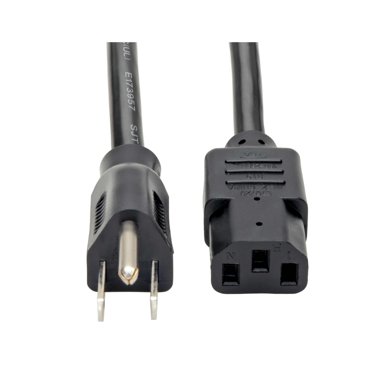 Eaton Series 15 Amp Standard 6ft Computer Power Cord for PC, Monitor