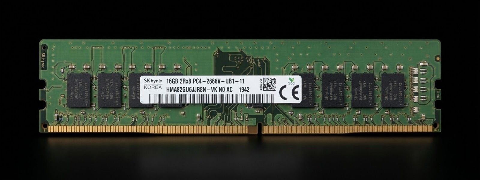 SK Hynix 16GB 2Rx4 PC4-2666V DDR4 HMA82GU6JJR8N-VK Memory RAM NON ECC
