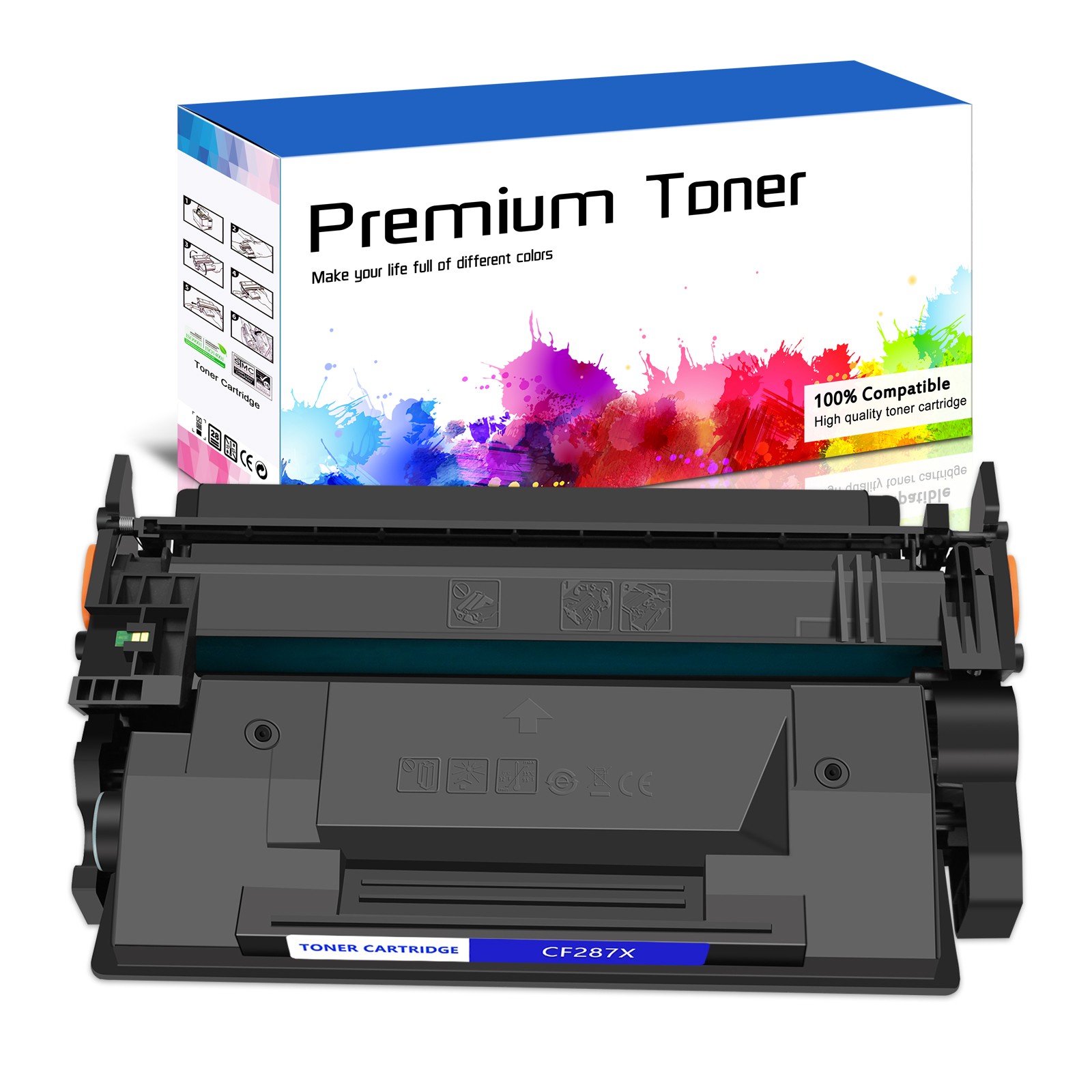 CF287X 87X Toner Cartridge For HP Enterprise M506 M506x Flow MFP M527c M527f