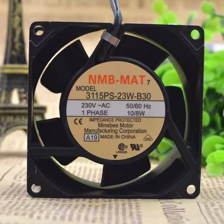 NMB 3115PS-23W-B30 8038 AC230V 10/8W 8CM Cooling Fan