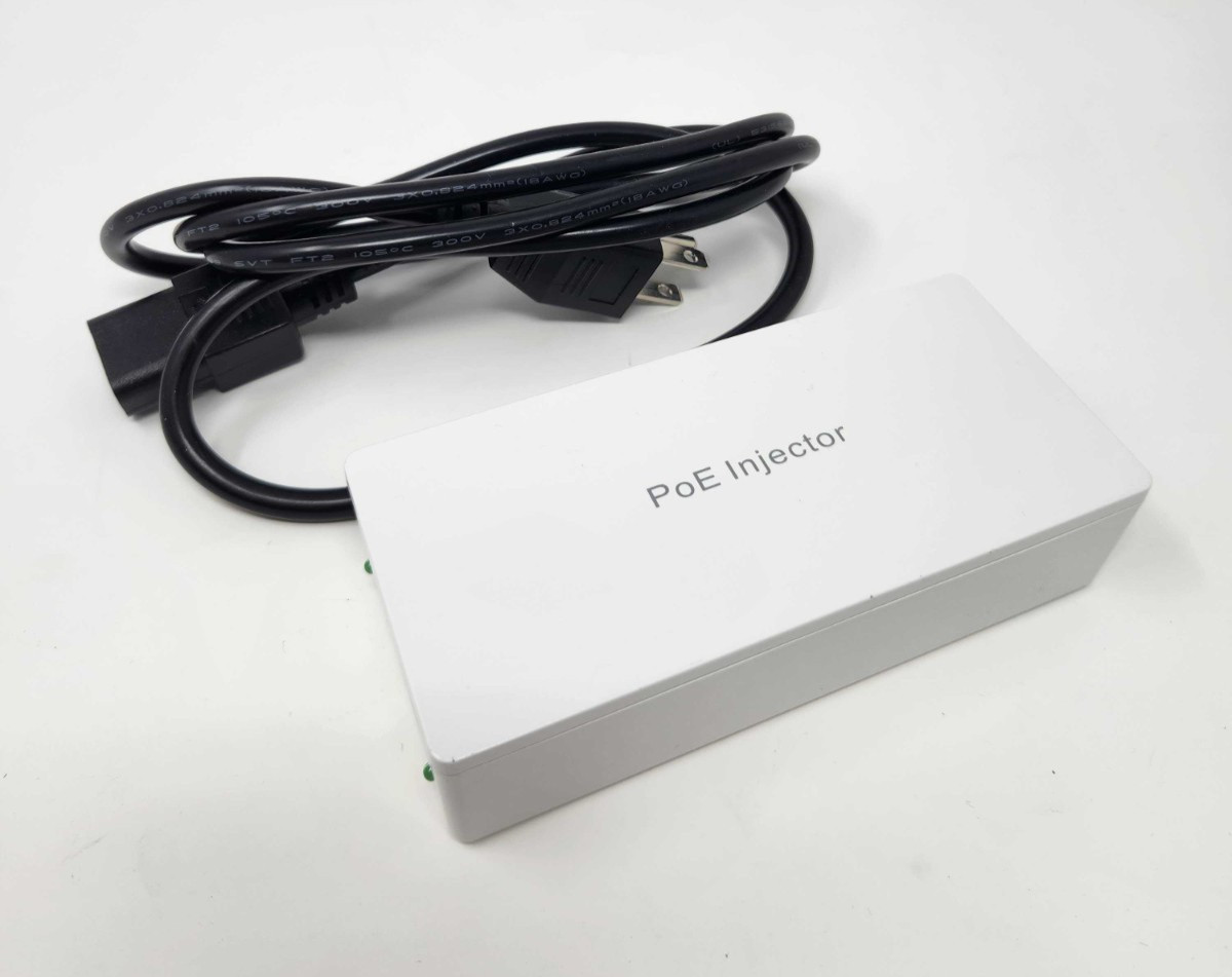 USED TENDA POE30G-AT GIGABIT PoE INJECTOR 30W POE Power Over Ethernet Adapter