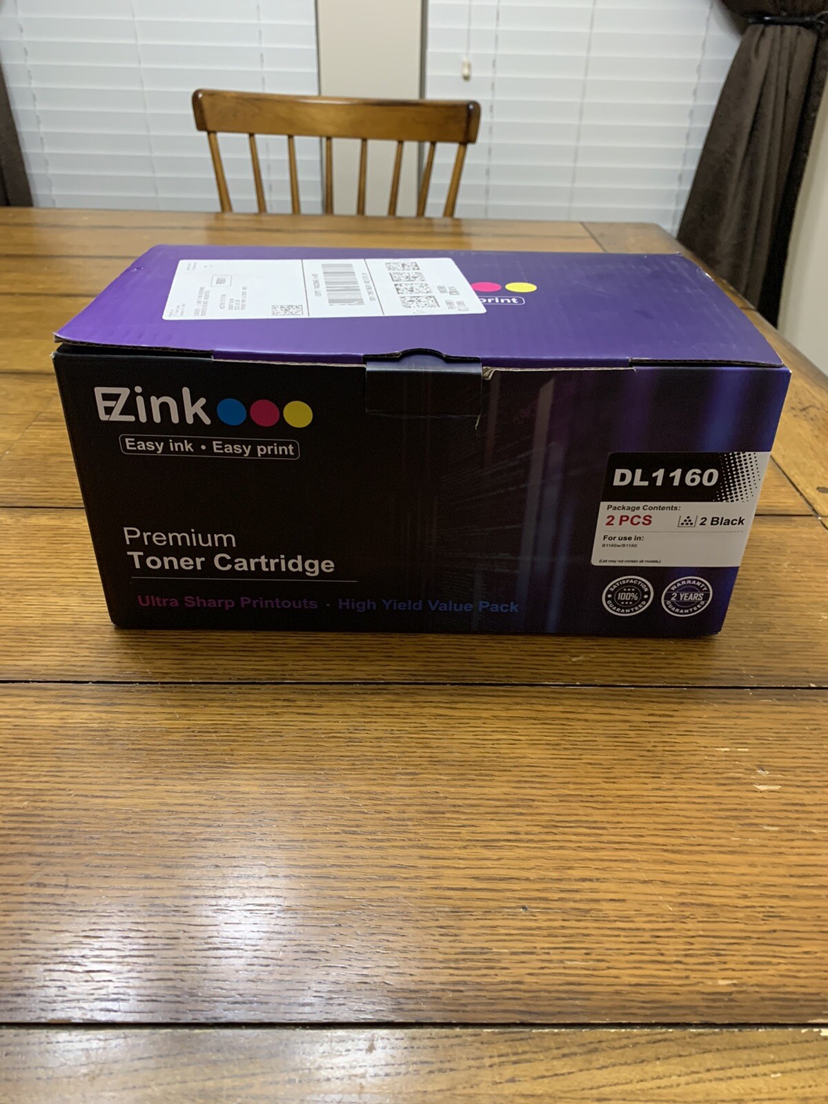 EZink DL1160 Premium Toner Cartridge Black Open Box 1-Only 