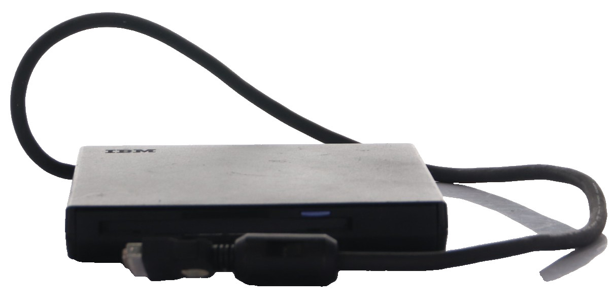 Genuine IBM ThinkPad 05K6187 05K5907 External 3.5” 1.44MB Floppy Disk Drive FDD