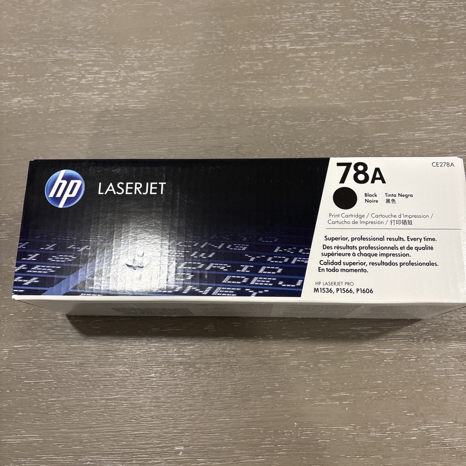 Genuine HP LaserJet Print Cartridge 78A Black