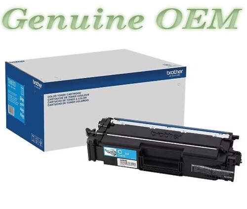TN-810C/TN810C Original OEM Brother Toner Cartridge, Cyan Standard Yield Genuine
