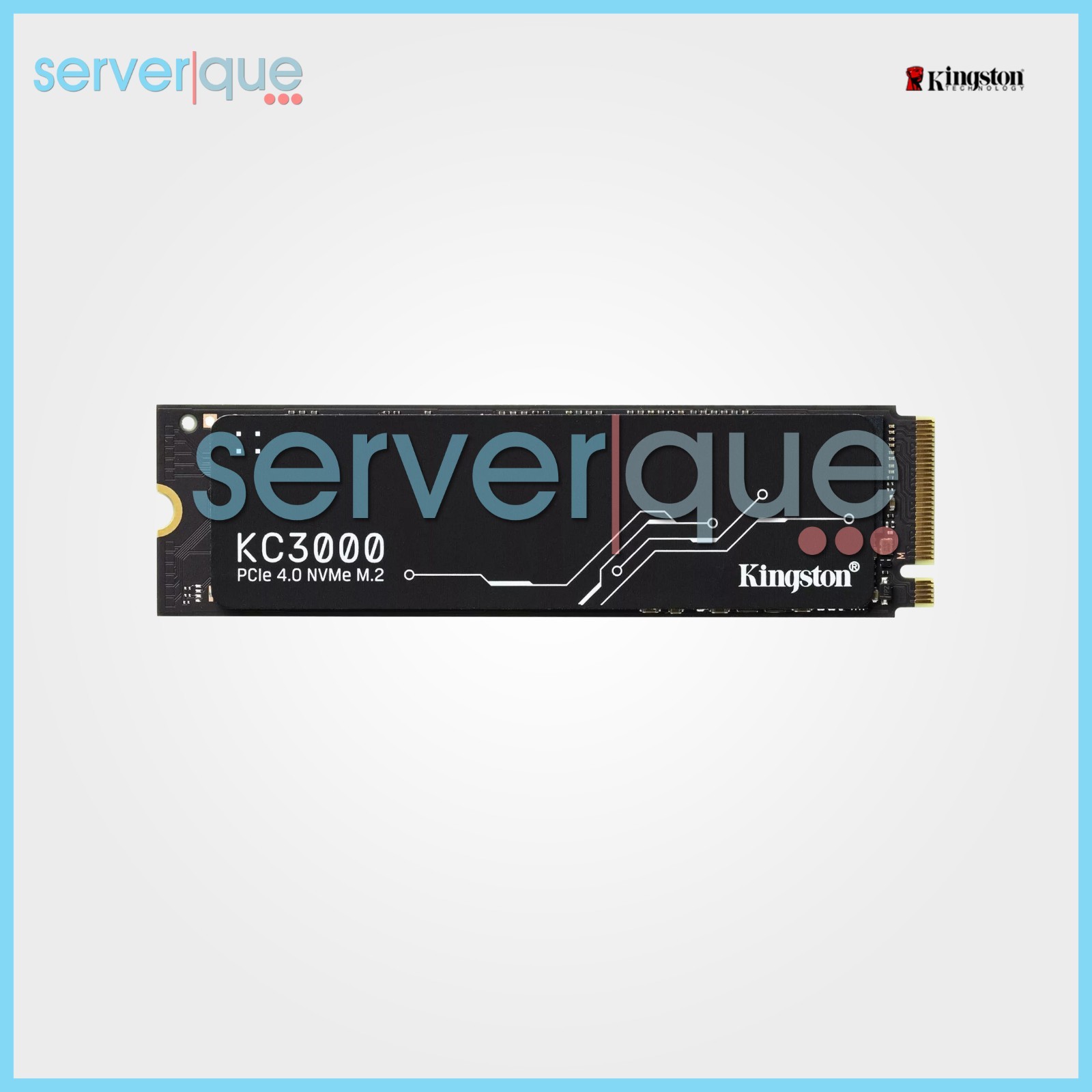 Kingston KC3000 2TB PCI Express 4.0 x4 NVMe M.2 2280 Internal SSD SKC3000D/2048G