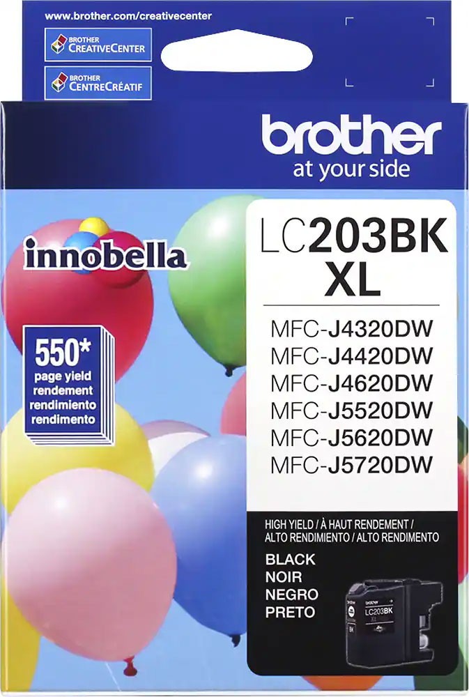 GENUINE Brother LC203 XL Black Ink for MFC-J4320DW MFC-J4420DW MFC-J4620DW