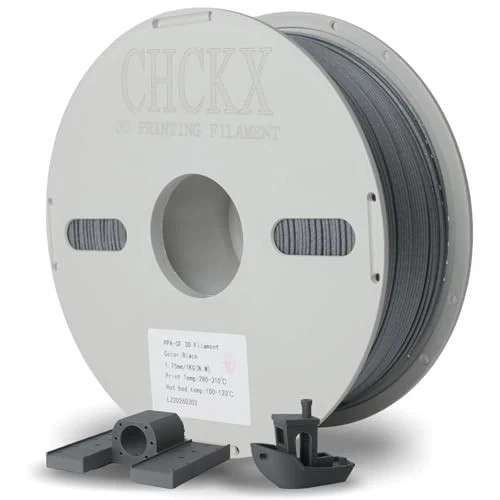 PPA CF 3D Printing Filament 1.75mm 1KG Matte Black Carbon Fiber Reinforced High